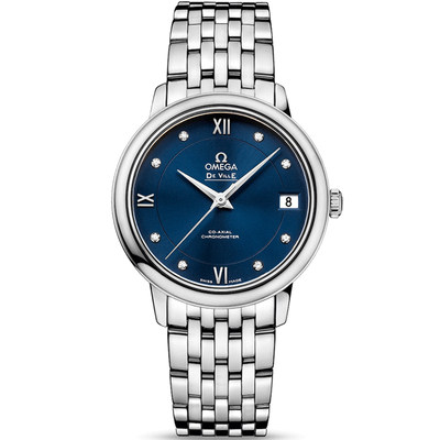 一口价 9.8新欧米茄碟飞机械手表女表424.10.33.20.53.001