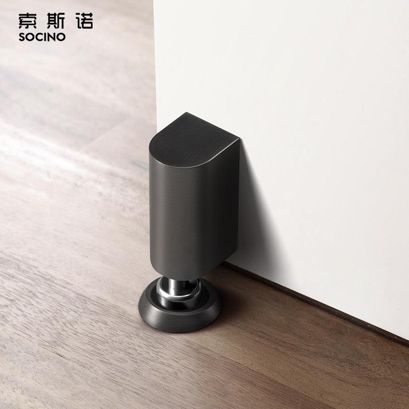 门吸免孔新款地吸用家强打磁防撞碰卧室强力门地吸卫门生间门阻器
