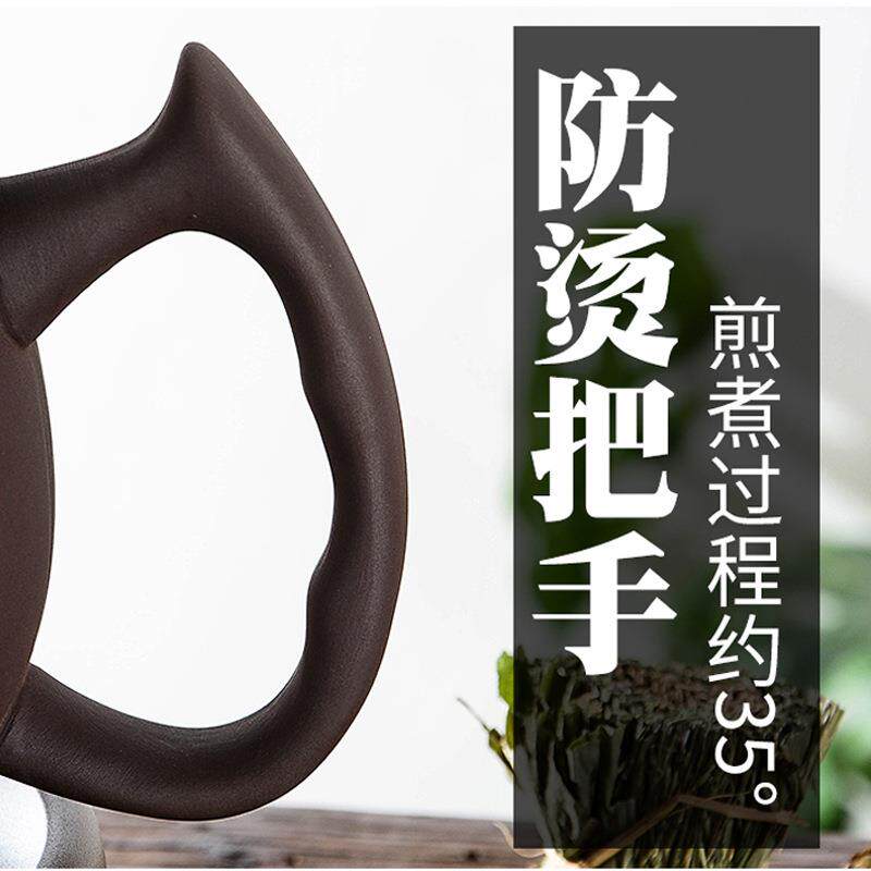 无釉紫砂煎药壶家用煲中药熬药砂锅厂家养生壶单壶罐子