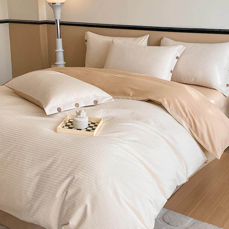 A类纯棉长绒8棉被套单100全棉1.x2.0x2.3单双人被罩666件学生宿舍