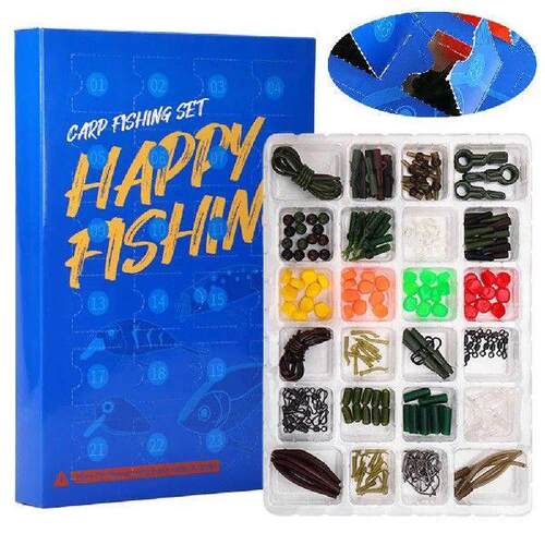 Carp Fishing Accessories Set with Hooks Corn Baits Swivels