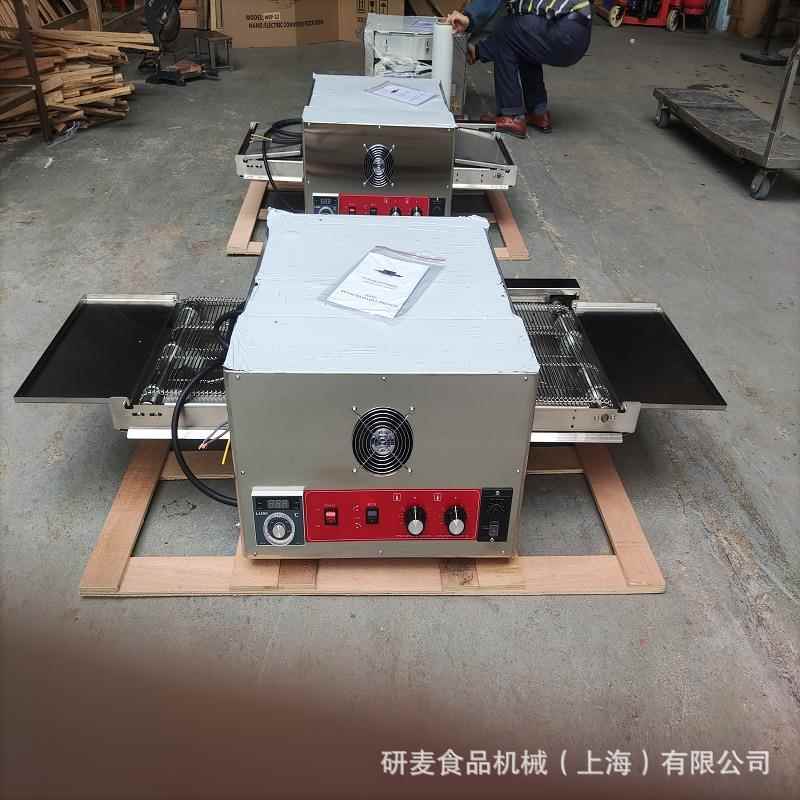 全自动履带式披萨炉 12寸/18寸/32寸电热燃气可选链条式披萨烤箱