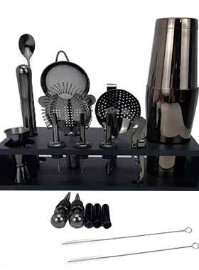 家KM-TZS1跨境家用新款波现货士顿调器套装21件酒套厂直供可印制l