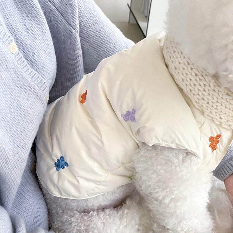 狗狗衣服棉衣冬天保暖小型幼犬衣服猫咪泰迪比熊博美雪纳瑞秋冬装