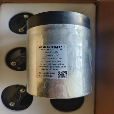 原装PD433B1120781JT780UF1100V116*158EAGTOP直流滤波电容