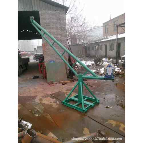 建筑转吊工程工地用起重机挖桩打井用小起重机农村楼房起吊机