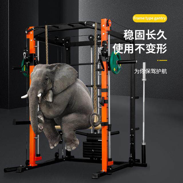 综合训练器史密斯机健身器材套装组合深蹲架多功能飞鸟龙门架器械