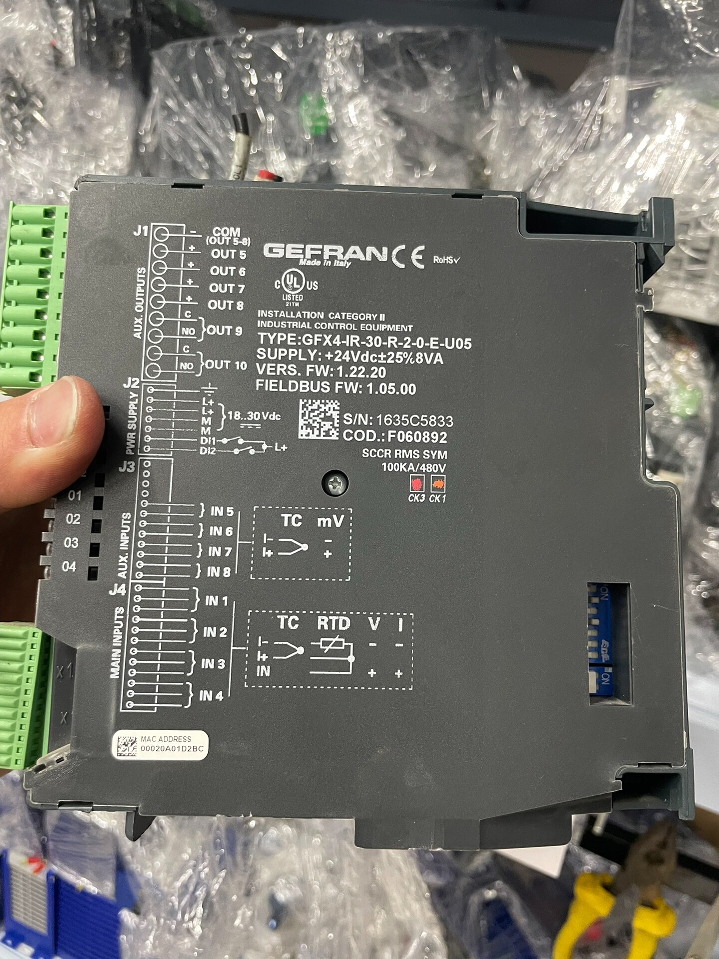 GFX4-IR-30-R-2-0-E-U05杰弗伦