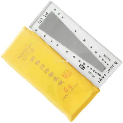 纺织经纬密度仪镜筛网目数镜尺布织物纬密镜SFY241/264面X20