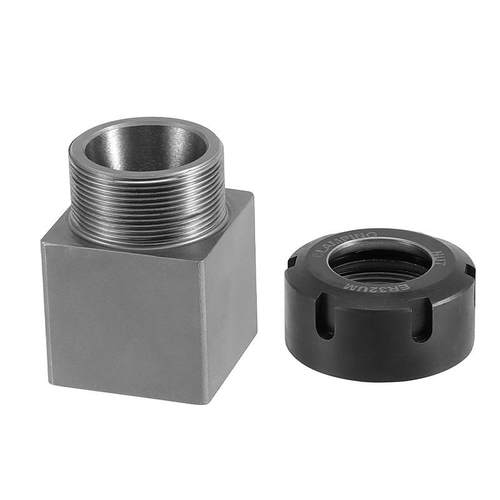 SquareER-32+HexER32ER25四六方套ER40四棱六方夹具转换套