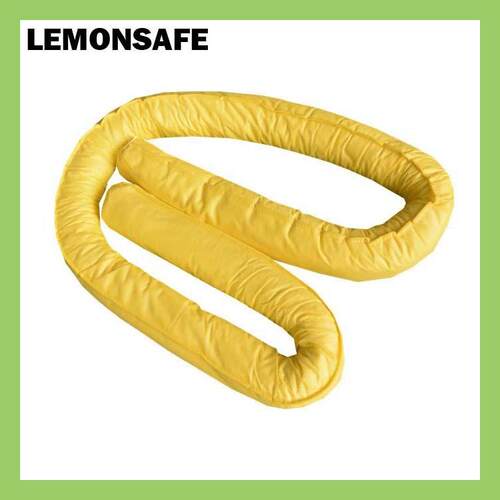 LEMONSAFE化学品吸附棉条腐蚀性液体吸液索黄色吸附棉条HSC01