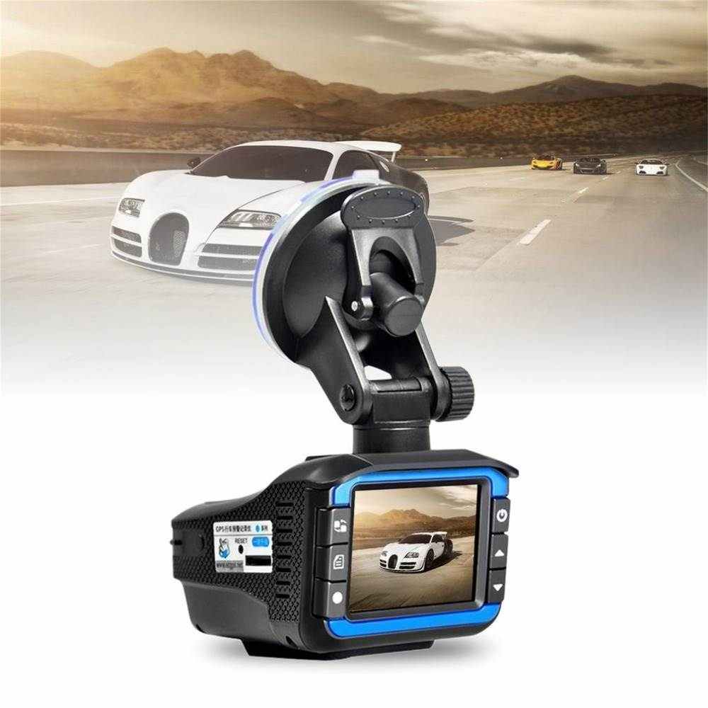 HD 1280p 2 In 1 Car DVR Dashboard Camera 140 Wide Angle Lens