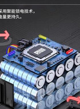 击无刷电动扳手大扭力锂电ACD风套筒架子炮工修专用工具充电汽冲