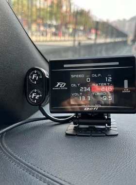 厂家直销跨境热卖DEFI ZD第二代FD液晶车速转速涡轮表OBD多功能改