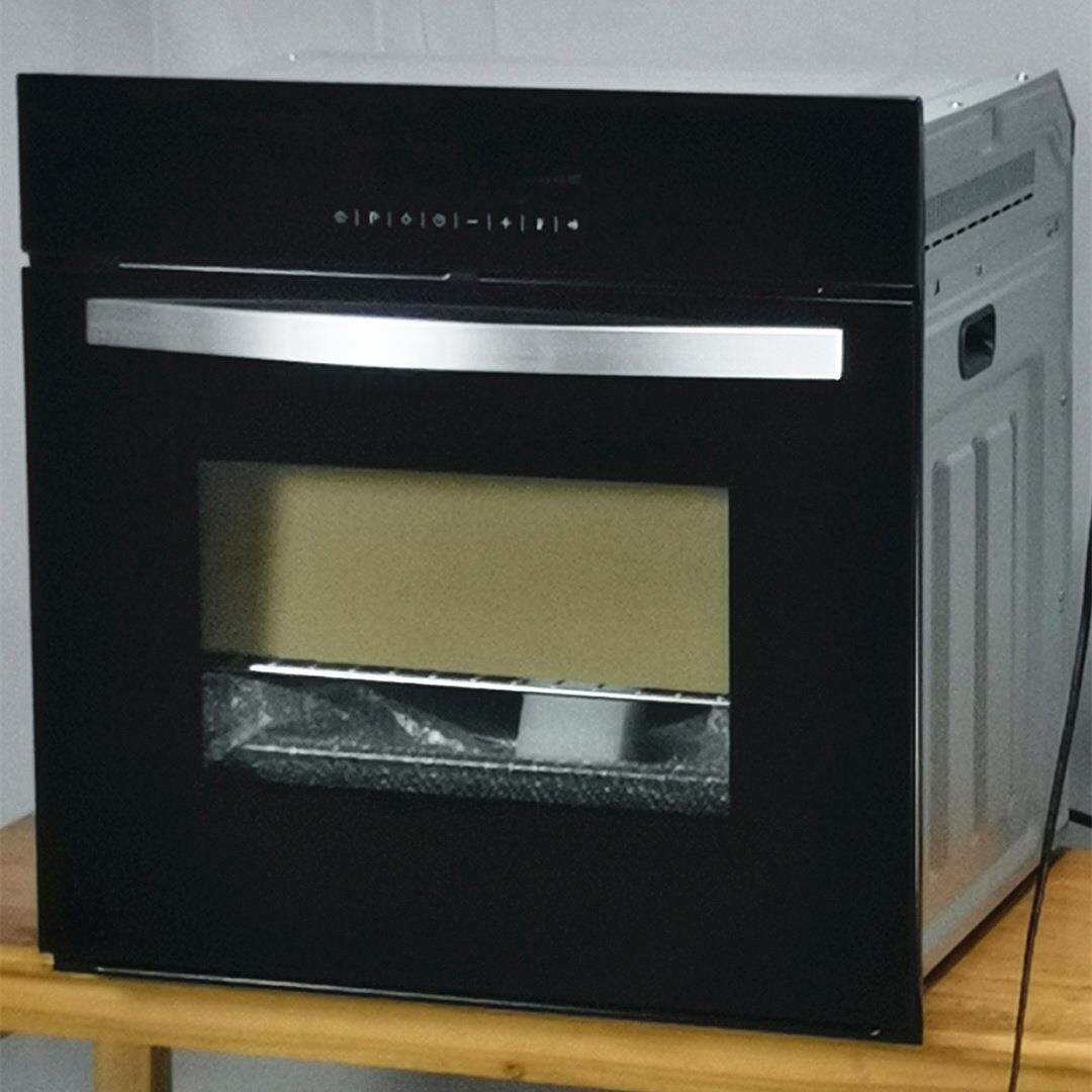 /外贸出口家用嵌入式烤箱全触屏式烤箱