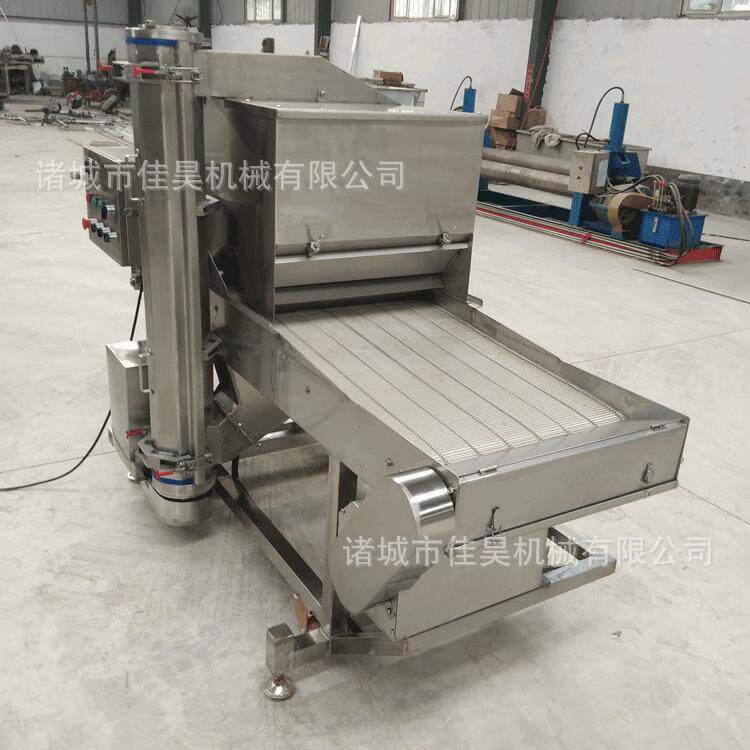 全自动雪花鸡柳上糠机不锈钢藕合上浆机面包糠上糠机机器小型