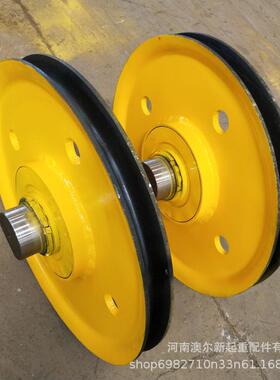 厂家供应 钢制轧制滑轮组 10t/16t/20t/32t定滑轮动滑轮