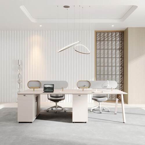 公桌4人员工位位双人员办公室职桌椅组HT-18合现代简约屏风工位单