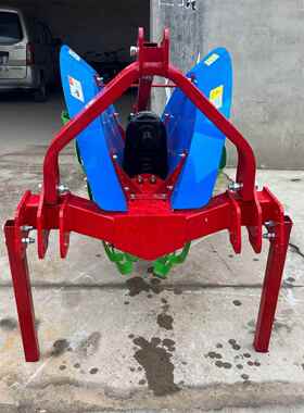 水旱两用开沟机侧置挖排水沟机器双圆盘水旱田开沟机器起沟机挖沟