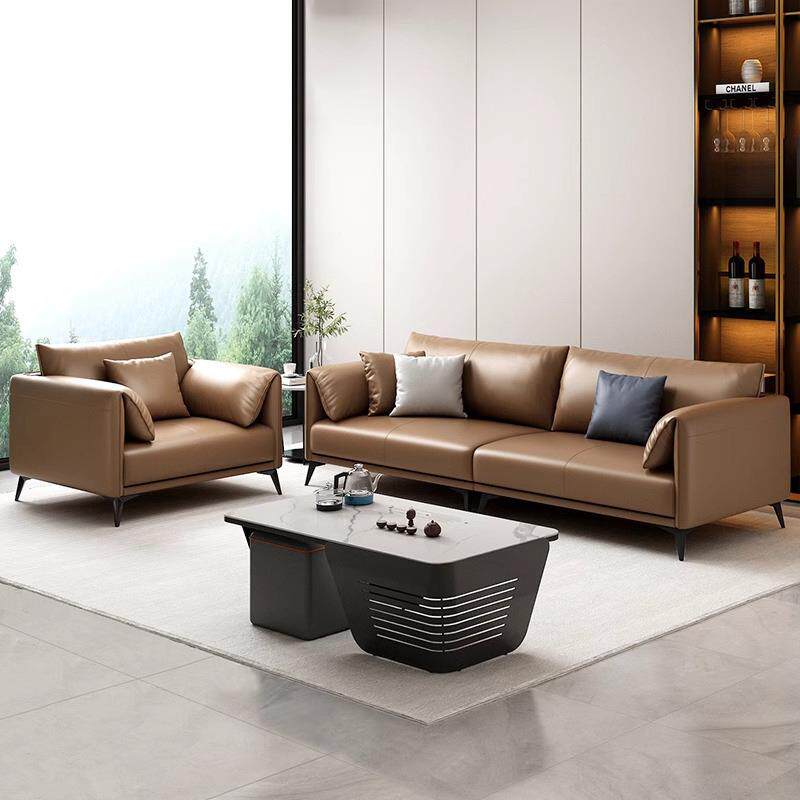 会客接待沙发商务洽谈办公室员工休息区酒店大堂休闲简约茶几组合