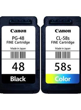原装PG48黑色 CL58S彩E408 418 468 478 488打印机连供可加墨