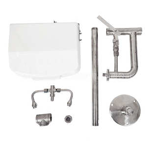 固定式 厂家直销鹰兽牌立式 NO.6620 洗眼器可验厂 ABS防尘洗眼器