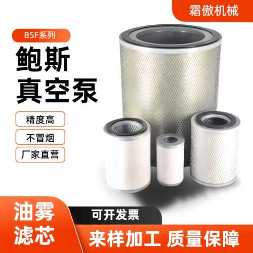鲍斯真空泵bsv30/40油雾分离器BSV60/90排气滤芯BSV175/275过滤器