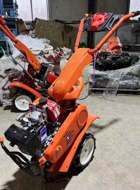 微型链轨式柴油耕机出口链轨式开犁地机OZP松土播种施肥一小沟体