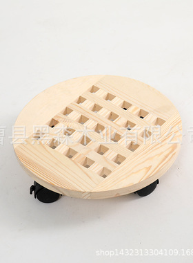 可移动厚实花托万向花架装饰摆件