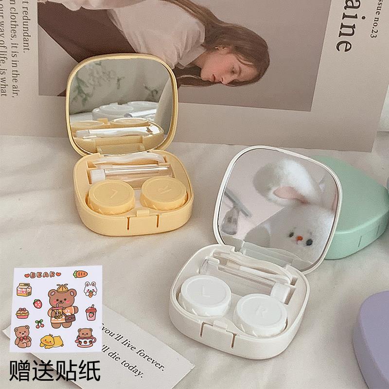 隐形眼镜摘戴工具日抛美瞳盒子硅胶取戴器新手吸棒托棒佩戴辅助器