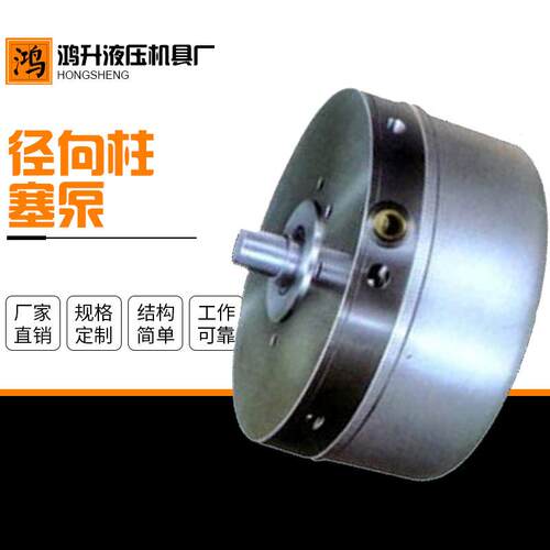 机床静压大排量RK径向柱塞泵体积小低噪音超高压径向柱塞泵