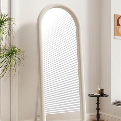 metal frame rack full-body mirror wall mirrow Bedroom mirror