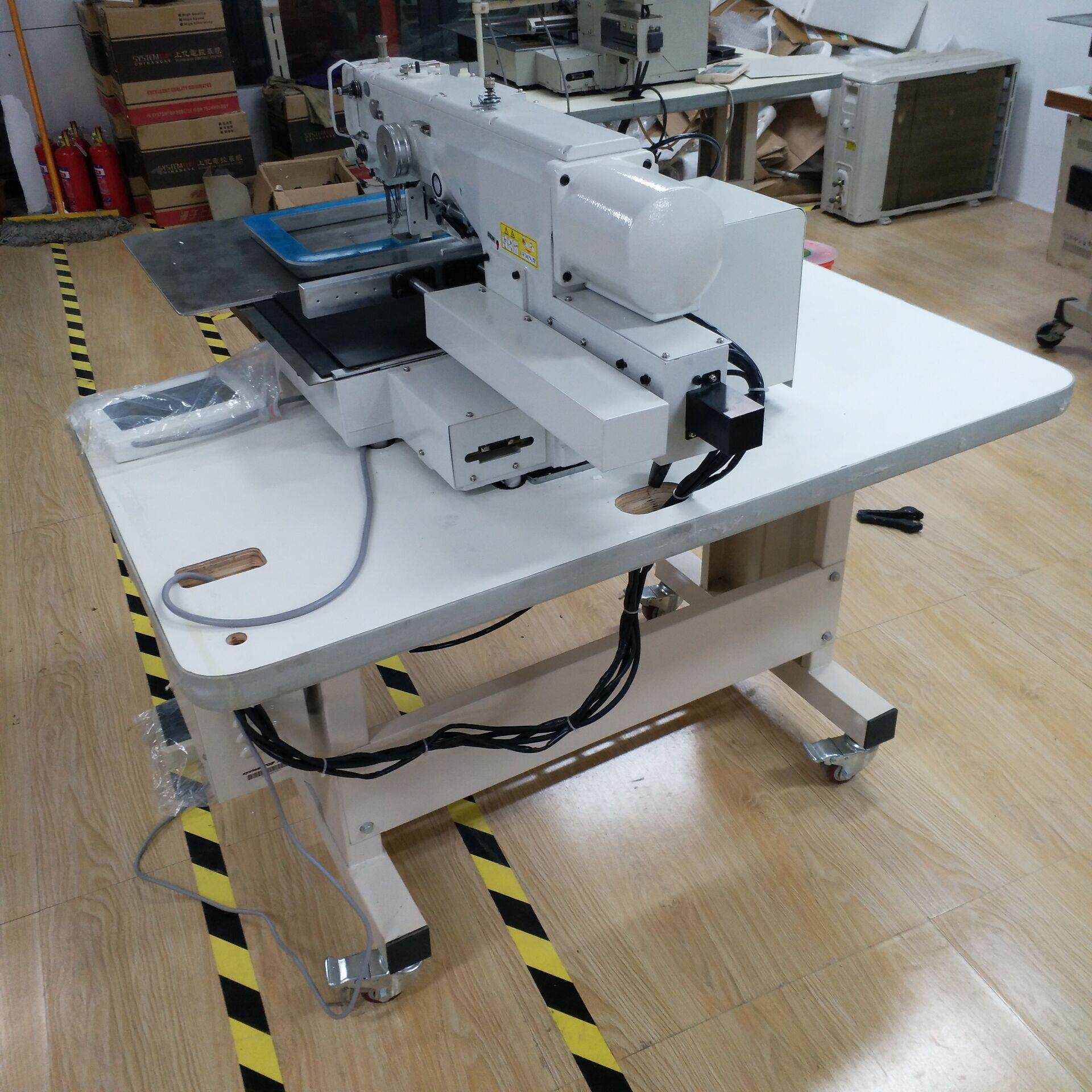 电脑花样缝纫机大豪系统商标织带打四方块安全带缝纫机3520