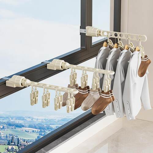 8-Hole Hanger for Travel and Business Trips - Portable Cloth