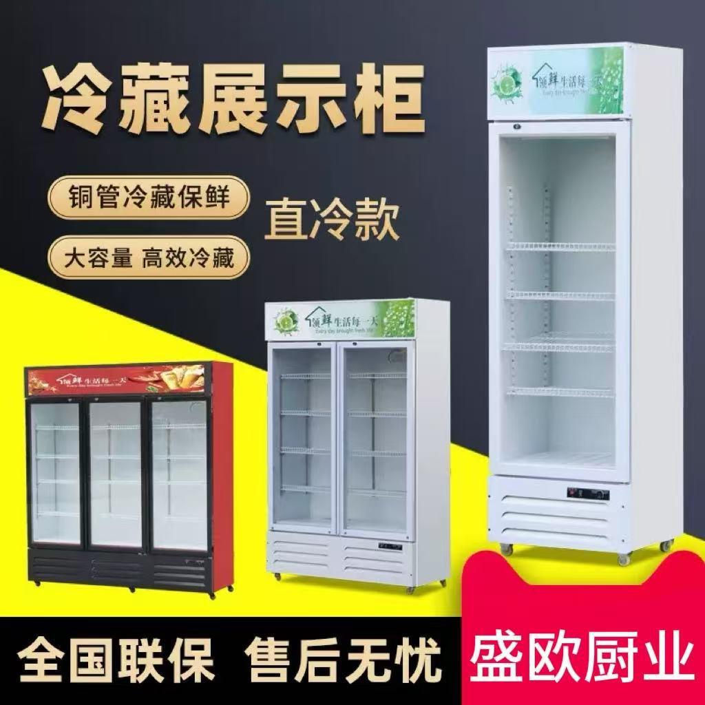 冷藏柜保鲜柜展示柜立式饮料柜单门双门三门冰柜商用冷柜水果柜展