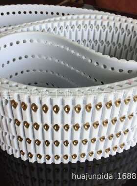 ATN10同步带供应聚氨酯ATN10同步带镶嵌菱形螺母同步带