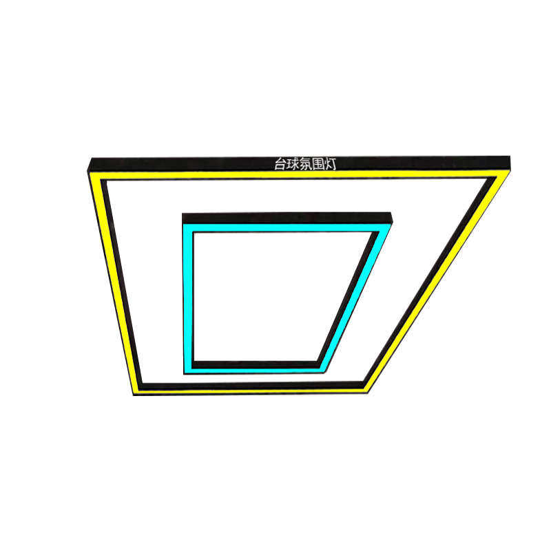 台球室氛围灯斯诺克桌球吊灯健身房吧台无缝拼接台球厅竞技气氛灯