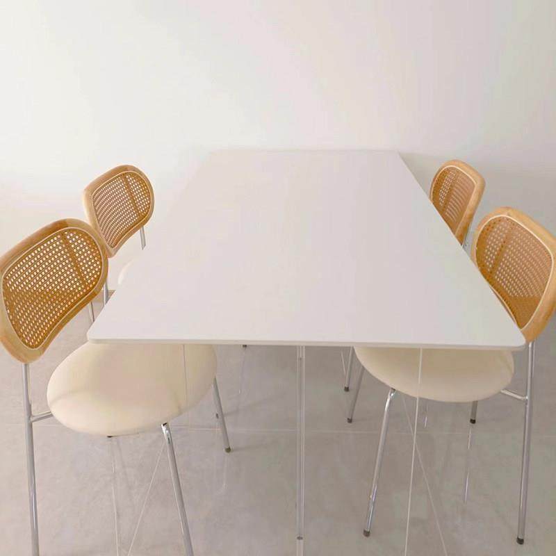 北欧家用实木餐椅奶油风高级感餐厅民宿藤椅中古软包休闲餐桌椅子,住宅家具,餐椅,淘宝优惠券,粉丝福利购,淘宝优惠卷