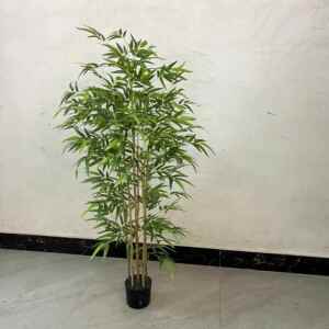 现货仿真春竹盆栽绿植盆栽摆件大型植物装饰盆景假绿植造景