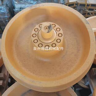 D8N单护板前引导轮D8R双护板后引导轮卡特推土机四轮一带底盘配件