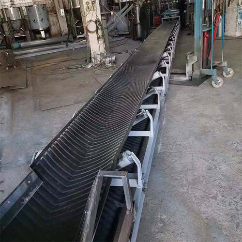 厂家加工定订购大型输送带砂石泥土输送带游乐场橡皮艇漂流输送带