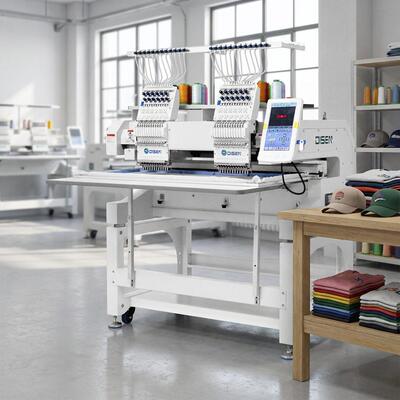 双头多针绣花机 multifunction multineedle embroidery machine