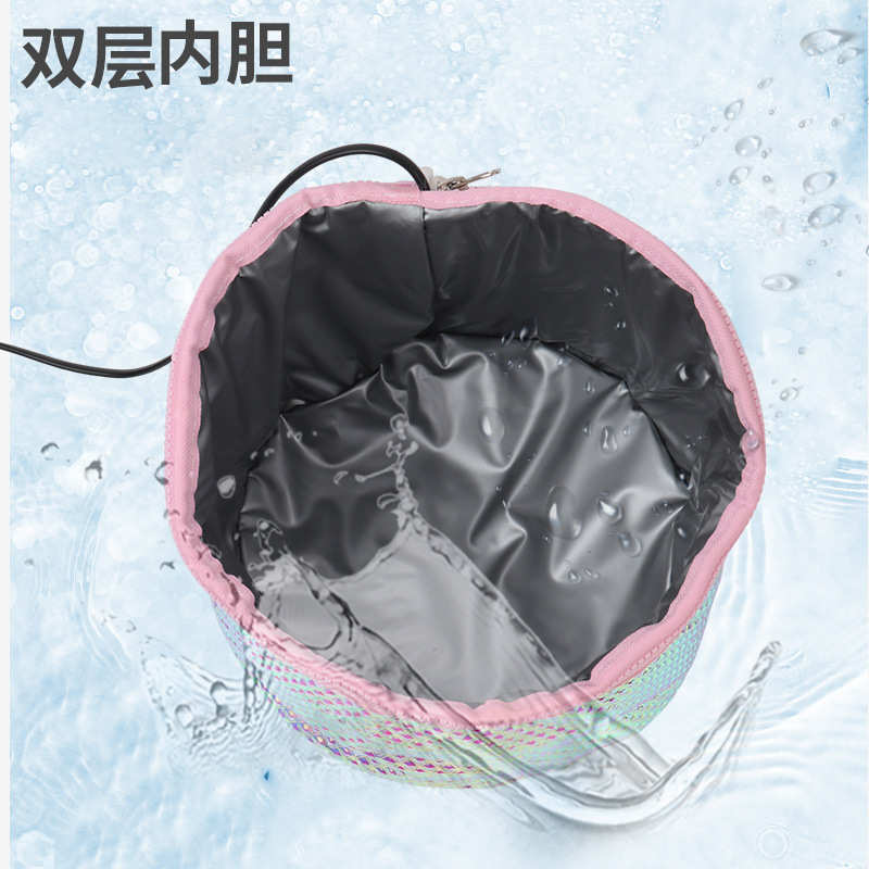 家用低压蒸发帽头发护理帽蒸汽加热帽焗油蒸汽发膜便携电热帽子