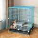 狗笼子中小型犬室内带厕所分离宠物柯基泰迪博美狗窝家用狗狗围栏