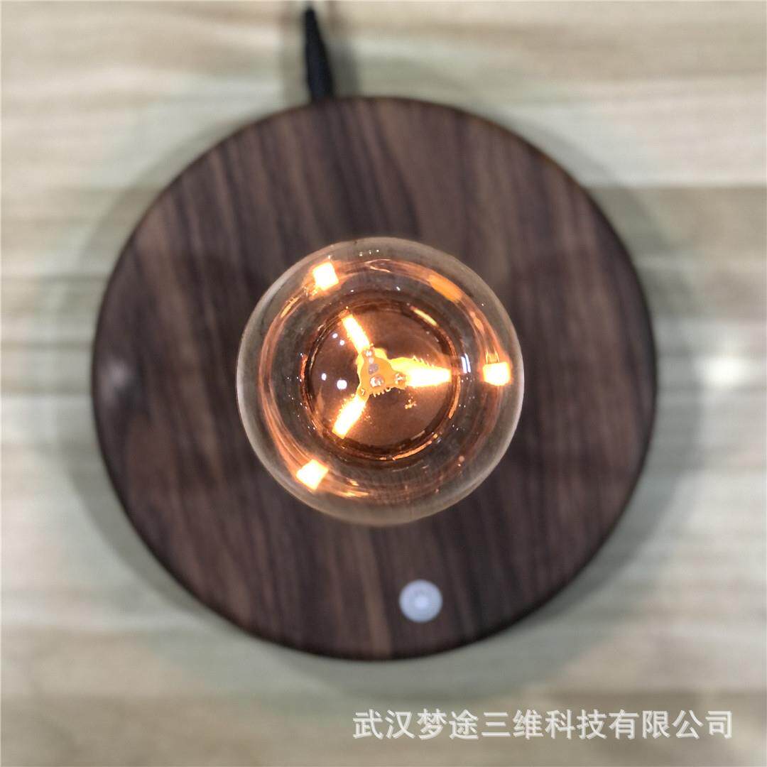 新款直销磁悬浮灯泡灯创意科技生意礼物ins网红小夜灯台灯家居客