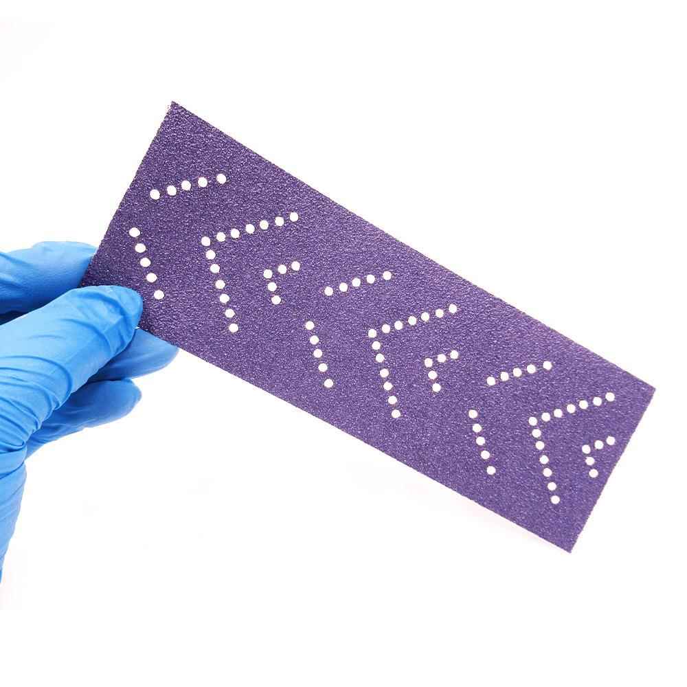 家直尘销70*400m陶瓷长条LHV紫砂14孔m砂纸吸抛厂光汽车砂纸