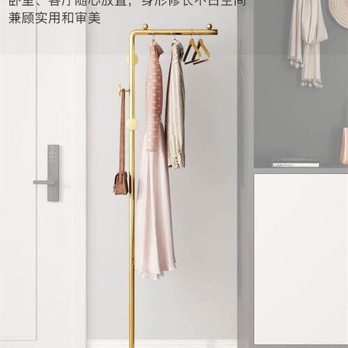 Big coat rack stand clothes holder hat hanger wooden cloth
