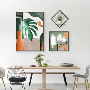 饭厅装 饰画现代简约餐桌墙画创意组合挂画个性 饰画 餐厅装 北欧风格