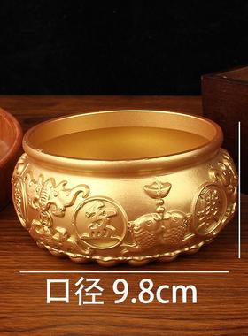 聚宝盆聚宝盆工艺品纯铜装饰摆件