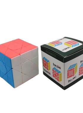 魔方吧 太阳三阶魔方 66mm Sun Cube Mf8捆绑魔方 Bandaged Cube
